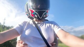 I Picked Up A Didi Client Without A Bra And He Noticed My Big Tits