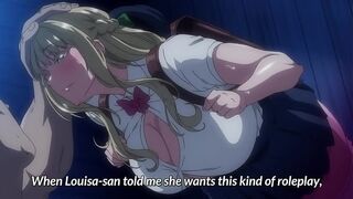 Busty blonde hentai
