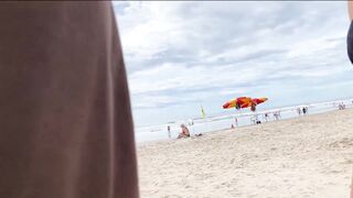 What are you doing?! People are watching! I'm cumming in front of everyone again.