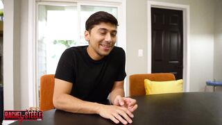 Stepmom & Stepdaughter Seduce Colombian Exchange Student