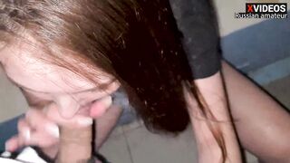 Stepmother's love for her stepson turned into addiction and she sucked him in the stairwell