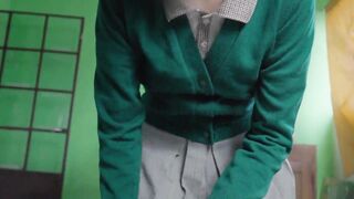 Fast Ejaculation in the Collegegirl's room (HD)