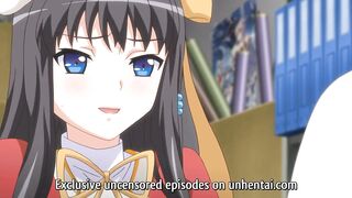 Touching her Sneakily in Public! - Hentai [Subtitled]