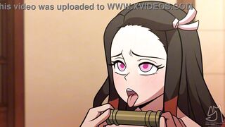 Mitsuri and Nezuko lesbian - Demon Slayer Hentai Animation