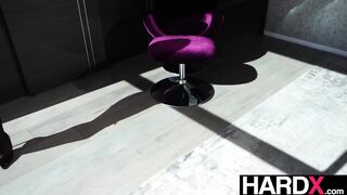 MASSIVE Natural Tittied Babe Takes A Hardcore Cock Smashing - Hailey Rose - HardX