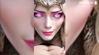 Queen Marika from Elden Ring, huge breasts (THAT GAVE HOT MARIKA)