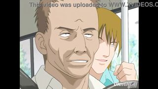 Hentai – Perv Old Bus Driver Fucks a Student [UNCENSORED]