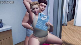 Curvy Big Booty Blonde Embarrasses Me: Makes Me Cum Fast Doggystyle