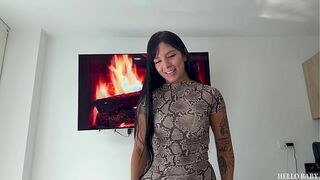 Daniela comes home with a pleasant surprise in her ASS - Daniela Ortiz