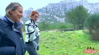 Stella and Emmanuelle, two magnificent devils, indulge in foursome sex