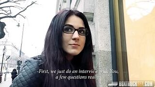 Hot Bella Beretta Wears her Glasses and gets Pounded