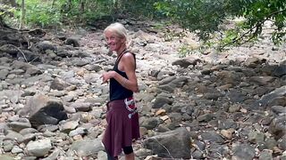 SHE LOST IN THE FOREST - IF YOU HELP ME, I'LL SUCK YOUR COCK AND YOU CUM IN MY MOUTH