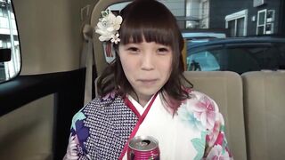 Hidden big breasts G cup 20-year-old on the way home from coming-of-age ceremony 1