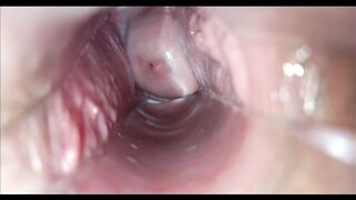 Pulsating orgasm inside vagina