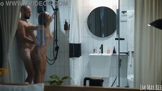 Shower together ️ It's easier to clean face from cum