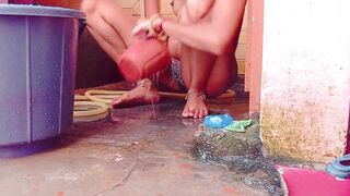 Indian Desi Village beautiful Asian Bhabhi