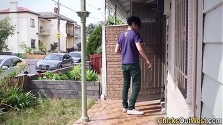 Amateur girlfriend jizzed