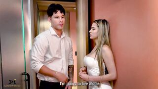 Real estate agent fucks his client to give her a discount - Danner Méndez and Ambar Prada