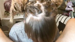 Cute Nerdy Girl Shows Her Deepthroat Skills on Big Dick