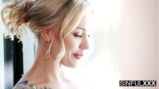 Will I Ever See You Again? Sensual Pornstars Angie Lynx & Francis X for SinfulXXX
