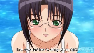 Hentai – Older Stepsister Goes Topless at the Beach! [Uncensored] [Subtitled]