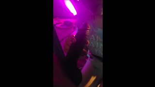 Snow bunny always ready for her BBC Jungle bunny (QUICKIE)
