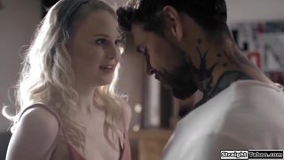 Virgin girl fucked rough by an older guy
