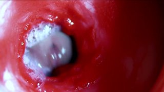 Very close huge streams of sperm in a sweet hole ASMR wet squelches