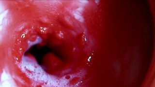 Very close huge streams of sperm in a sweet hole ASMR wet squelches