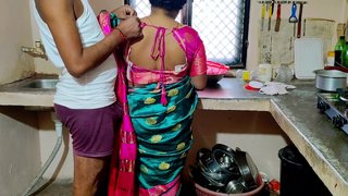 Desi Mom fuking neighbour boy's
