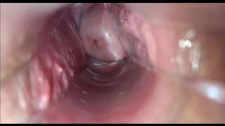 Pulsating orgasm inside vagina