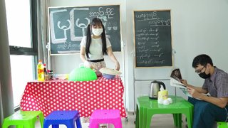 Asian Girl Hardcore Fuck in her Store