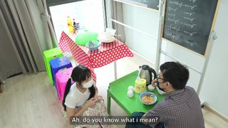 Asian Girl Hardcore Fuck in her Store