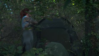 Stepmom shares a bed with her stepson in the woods — from hot masturbation to cream pie!