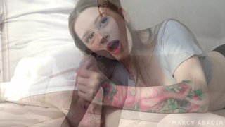 Morning Blowjob in Pantyhose – Swallowed Every Drop