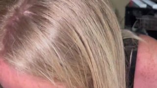 Step mom make him hard and after he fuck her hard