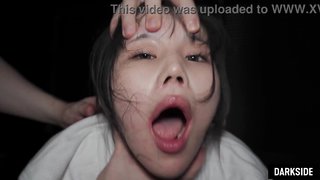 HER FIRST GANGBANG - 3 Guys Taking Turns On Japanese Slut
