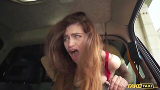Fake Taxi - Actress wants big dick in her tight pussy fast hard fuck POV blowjob multiple orgasms