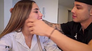 I fuck my classmate when we're alone at home - Danner Mendez & Paula Rojas