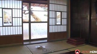 Naive Asian teen getting her wet pussy eaten out perfectly by her stepdad