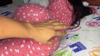 I can't stop watching my Stepdaughter's Ass in Pajamas - My Perverted Stepfather Wants to Fuck me in the Ass