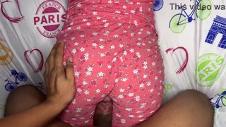 I can't stop watching my Stepdaughter's Ass in Pajamas - My Perverted Stepfather Wants to Fuck me in the Ass