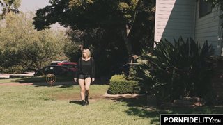 PORNFIDELITY Hot Blonde Riley Reyes Ass Fucked Hard