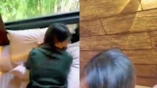 Almost got caught playing riding with someone else's wife