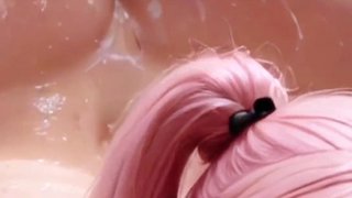 Maid gives pussy as birthday present to her boss-3D-Aipornmix[Ai Generated]