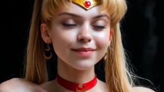 Sailor moon subdued the bad guy (AI-generated) (No live-action) (NSFW)