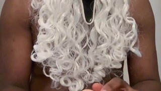 Punishing my new toy with big hard black dick