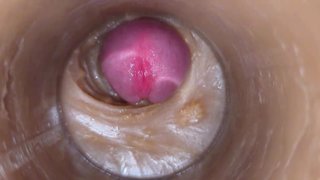 Precum in my pussy Camera In Vagina 4k