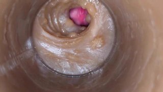 Precum in my pussy Camera In Vagina 4k