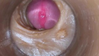 Precum in my pussy Camera In Vagina 4k
